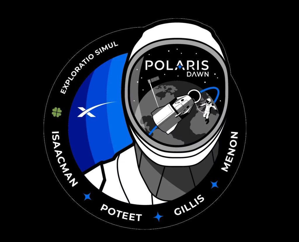 Polaris Dawn Mission Patch