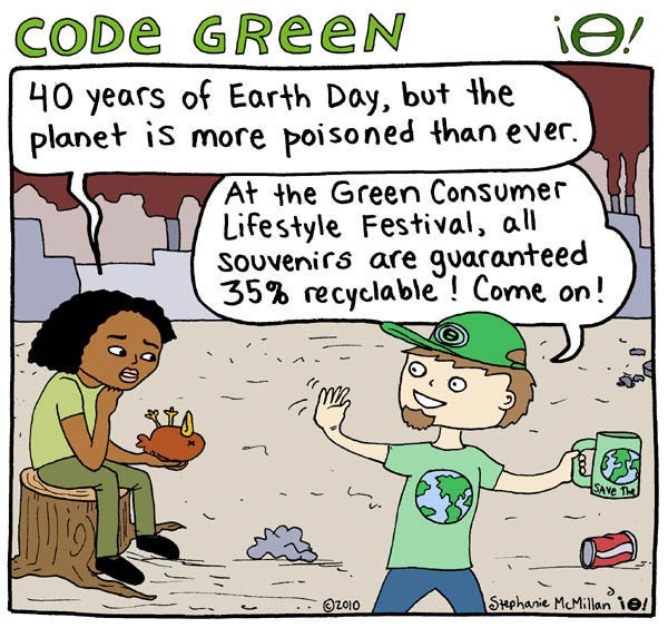 Earth Day™ is Bullshit. During my years as a grassroots… | by Deep Green  Philly | Medium