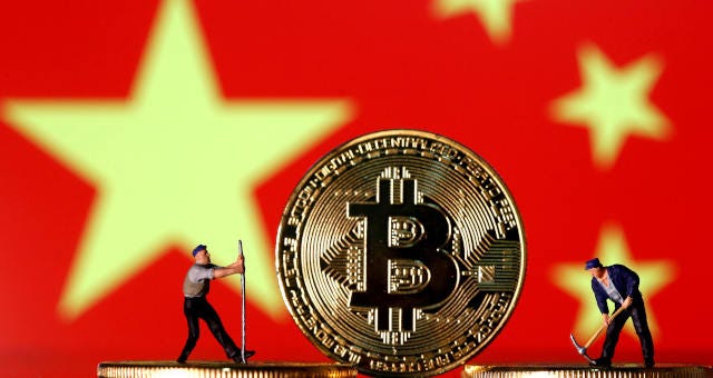 China bane Bitcoin e fica em desvantagem