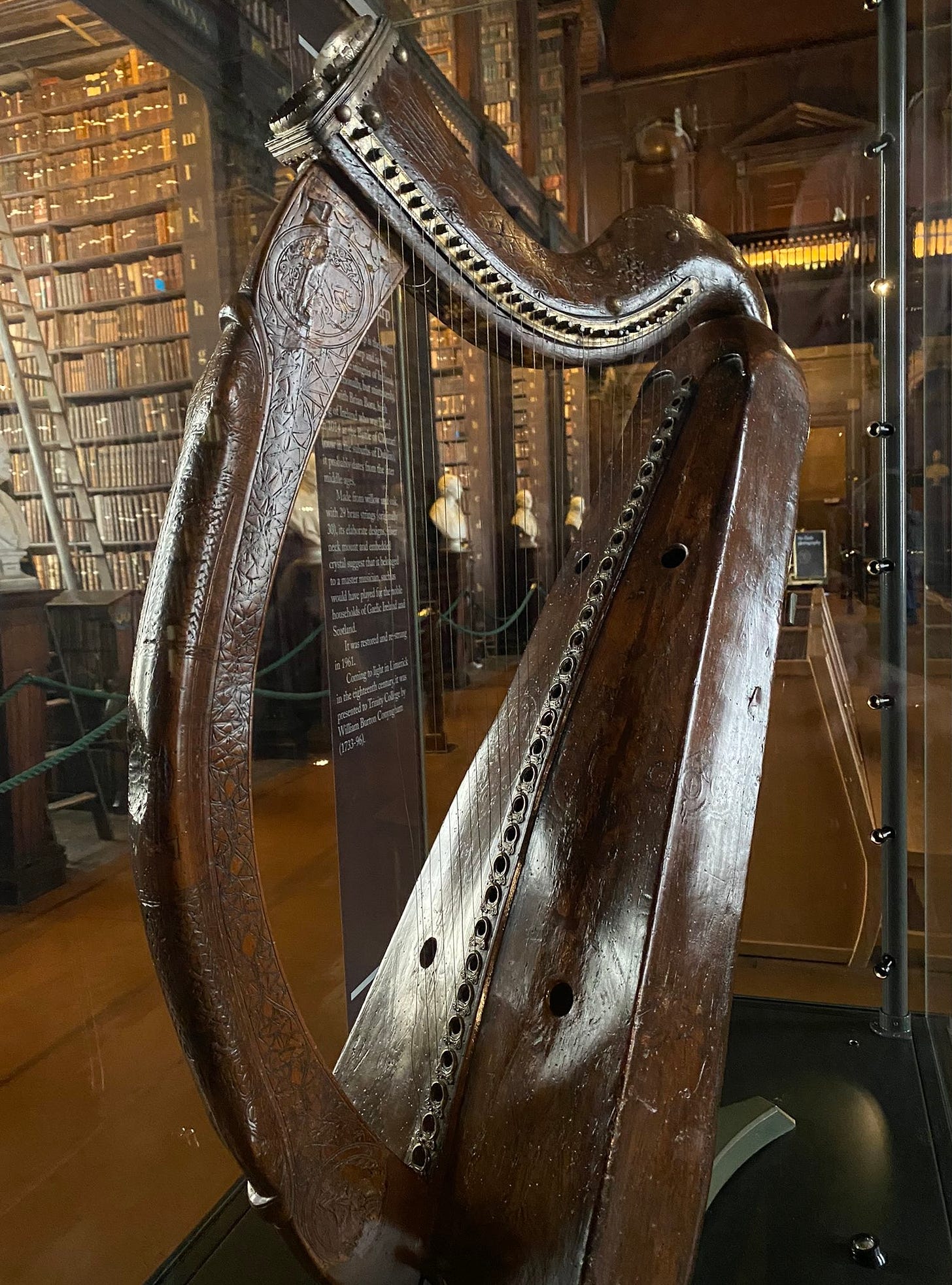 The Trinity College Harp