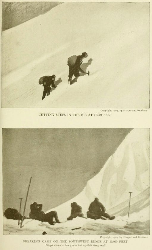Climbing Denali: authentic photos from the high point of Cook’s 1903 attempt