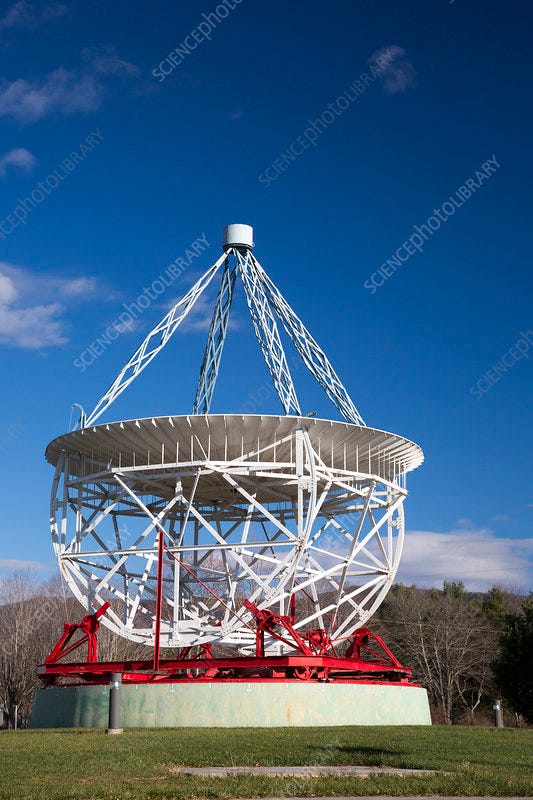 Grote Reber's radio telescope - Stock Image - C028/6512 - Science Photo ...