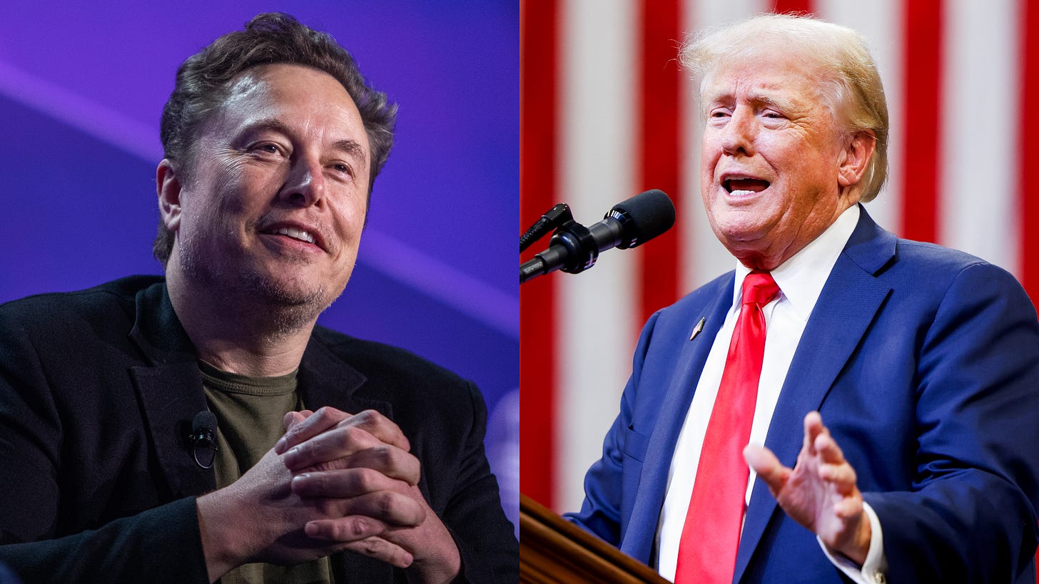 Elon Musk Gets EU Warning Before Rambling Donald Trump X Interview