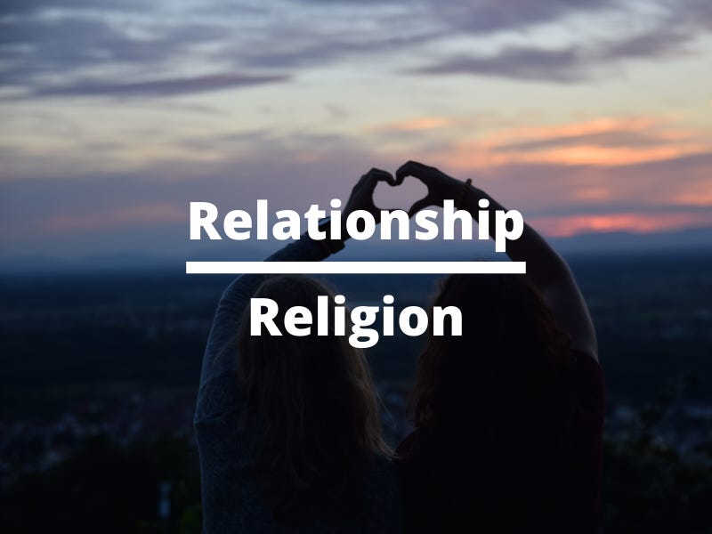 RELATION OVER RELIGION?