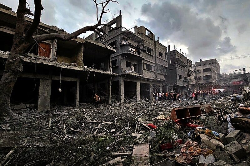 File:Fars Photo of Destruction in Gaza Strip during 2023 War 18.jpg