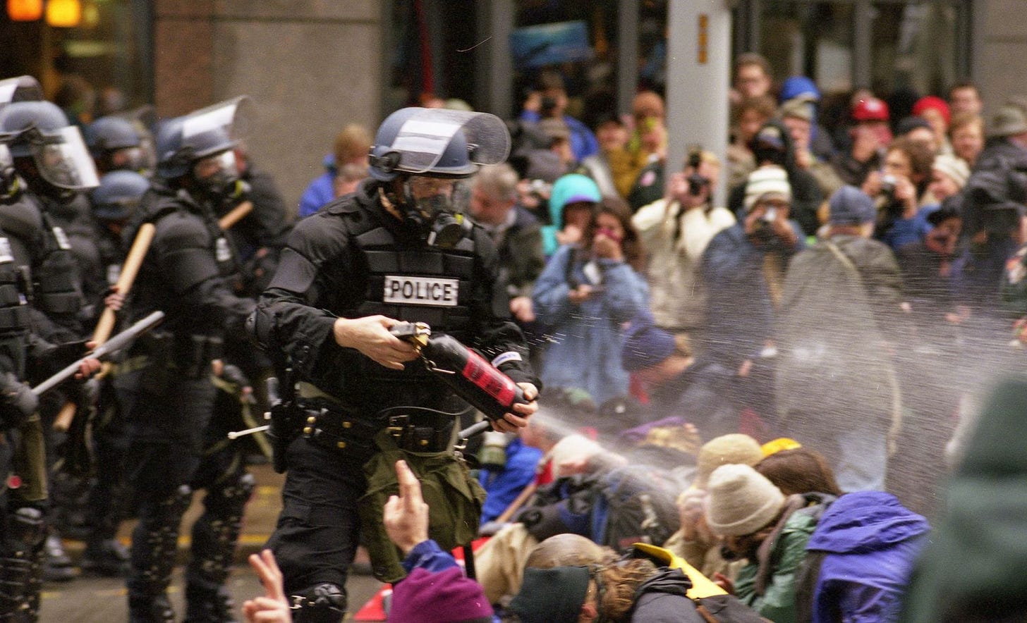 WTO protests in Seattle November 30 1999.jpg