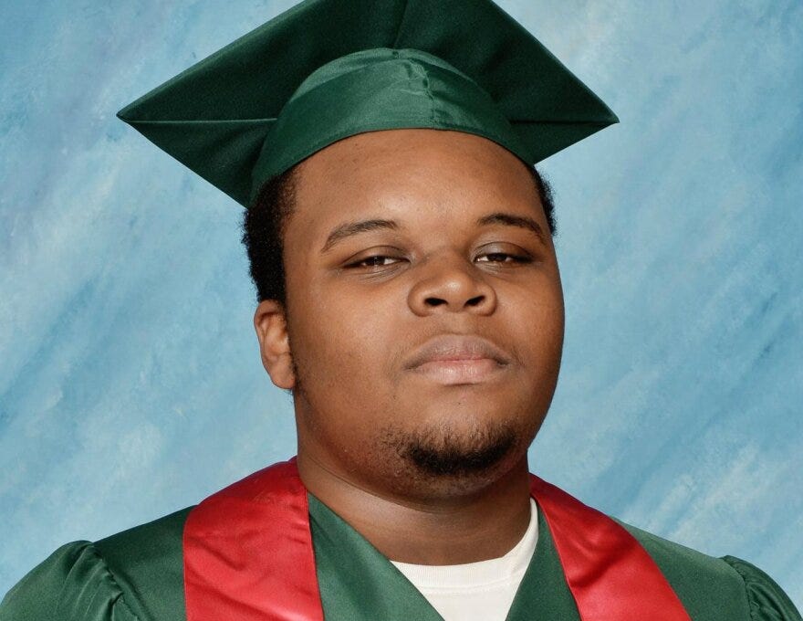 Michael Brown's Normandy High School graduation photo