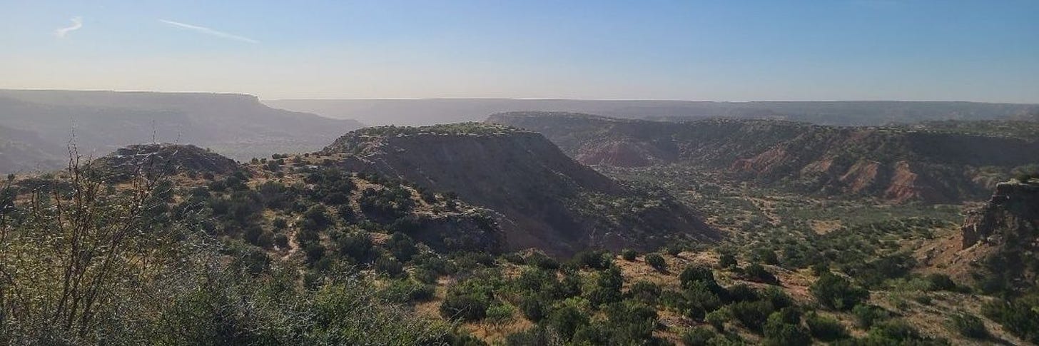 photo of palo duro canyon