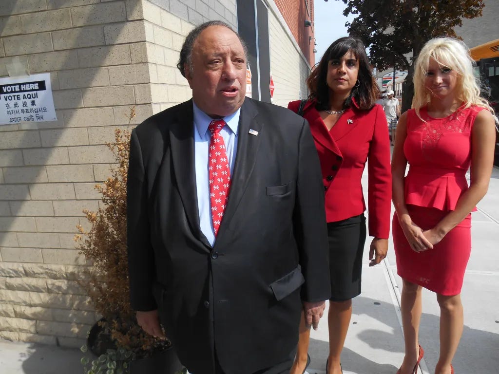 John Catsimatidis and Nicole Malliotakis