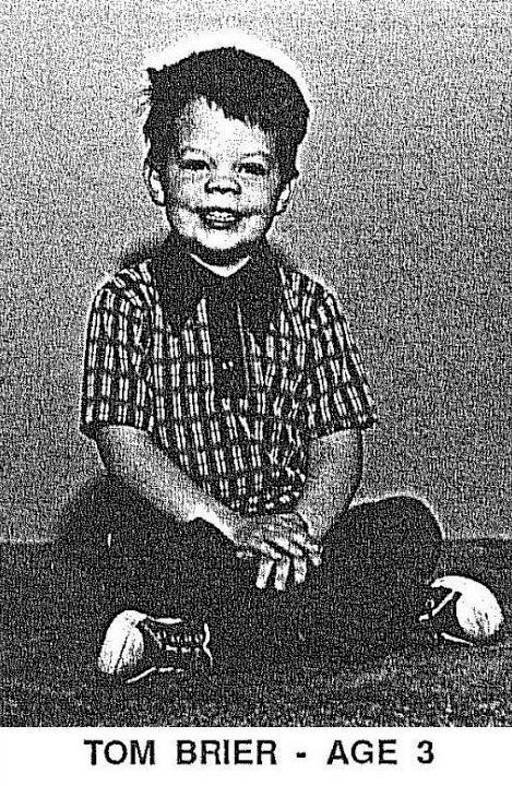 Tom Brier at 3 years old