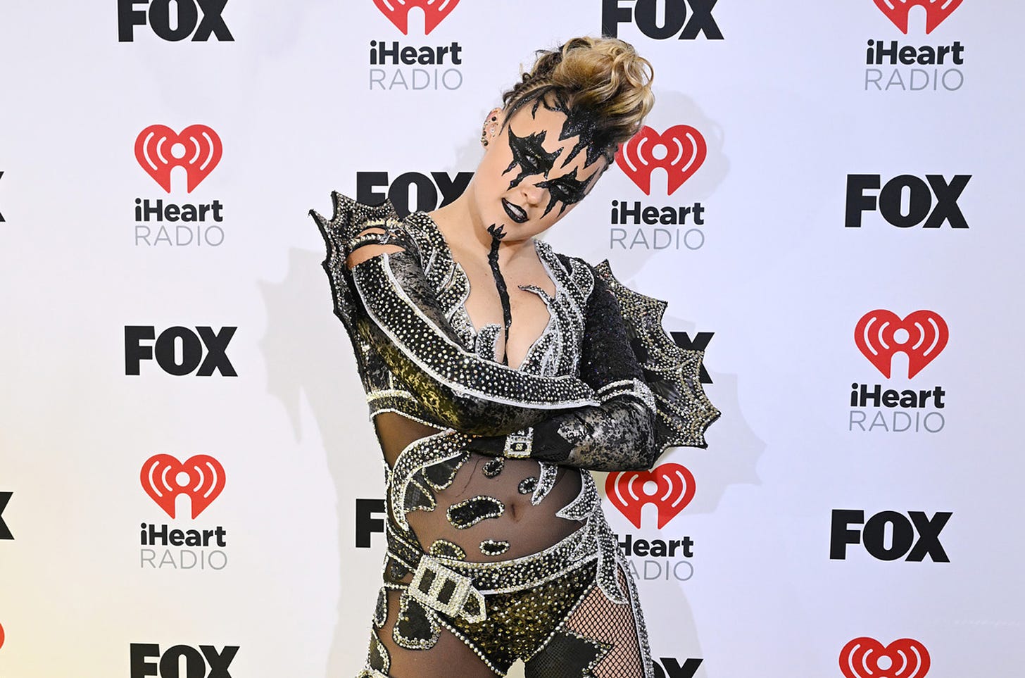 JoJo Siwa Wears Kiss-Inspired Outfit to 2024 iHeartRadio Music Awards