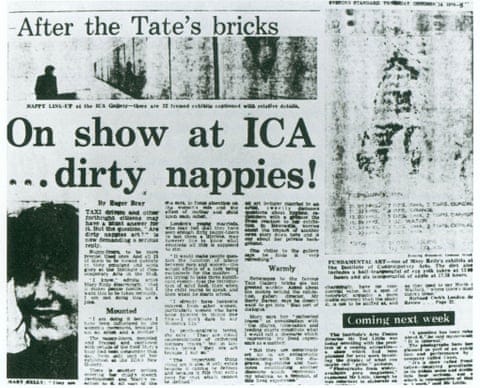 Shock of the soiled ... Mary Kelly's Post-partum Document scandalised the tabloids in the 70s
