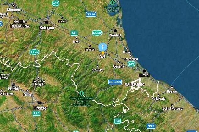 where is Forlì in Italy