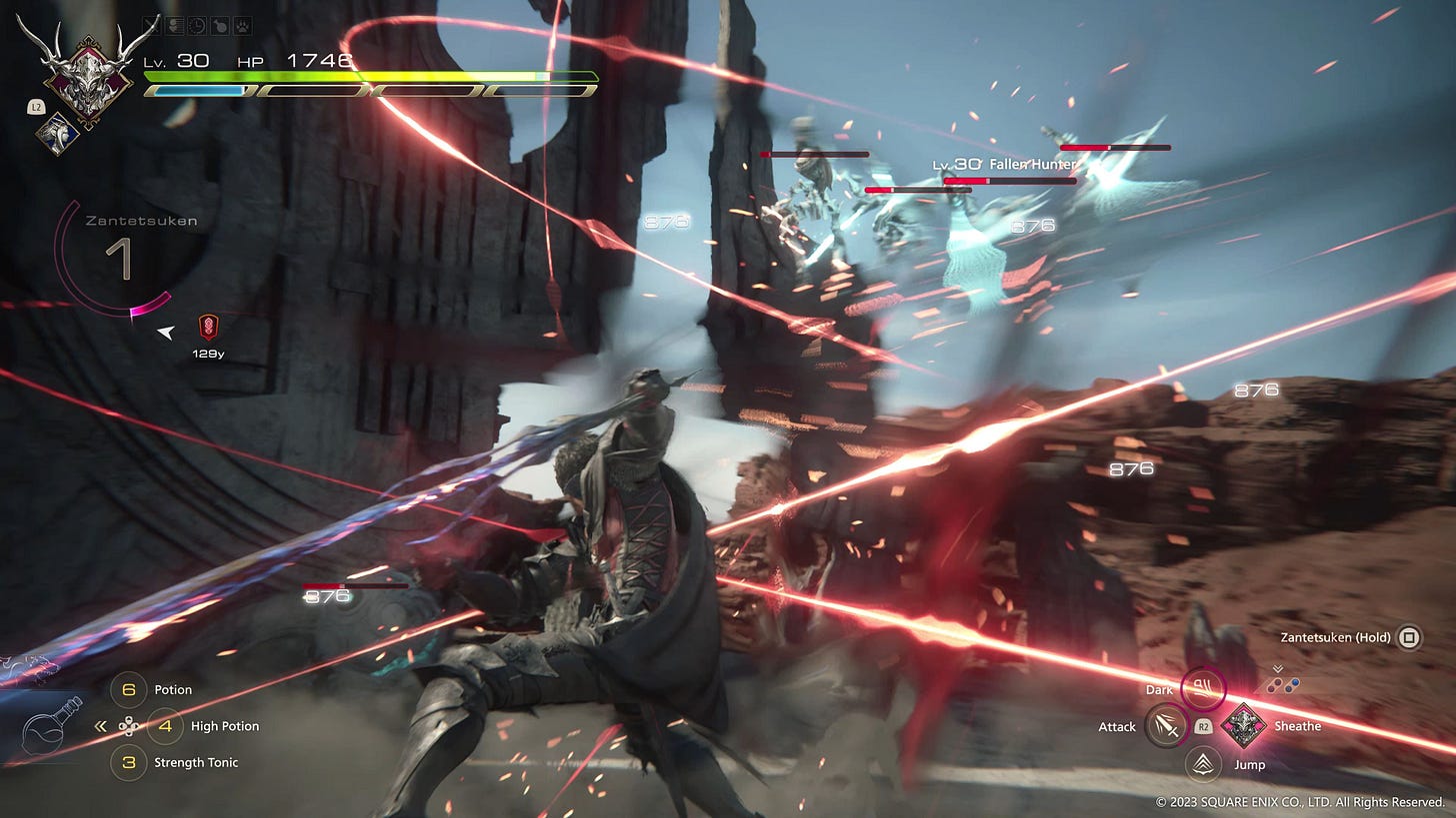 Test : Avec Final Fantasy 16, Square Enix tient son GOT(Y) - Gamekult