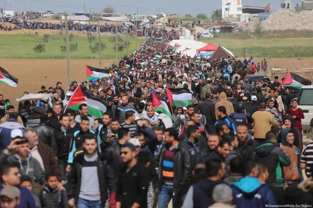Palestinian Protests: The Great March of Return - UNAA