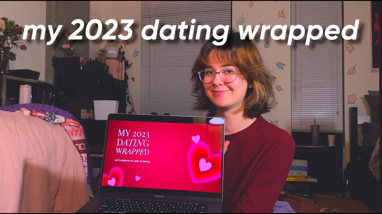 My 2023 Dating Wrapped - YouTube