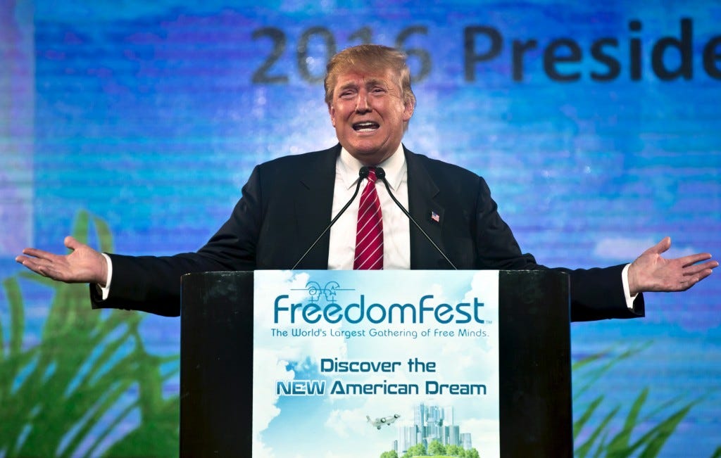 Trump doubles down on immigration comments in Vegas speech | PBS News  Weekend