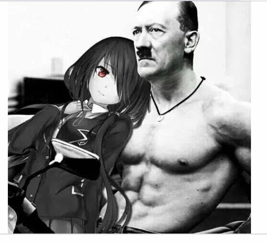 Hitler and his anime addiction : r/funny