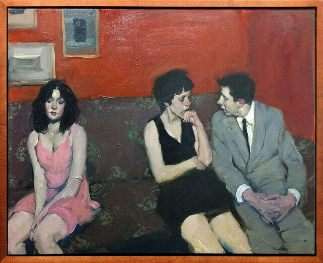Malcolm T. Liepke | The Conversation (Left Out) (2019) | Available for Sale  | Artsy