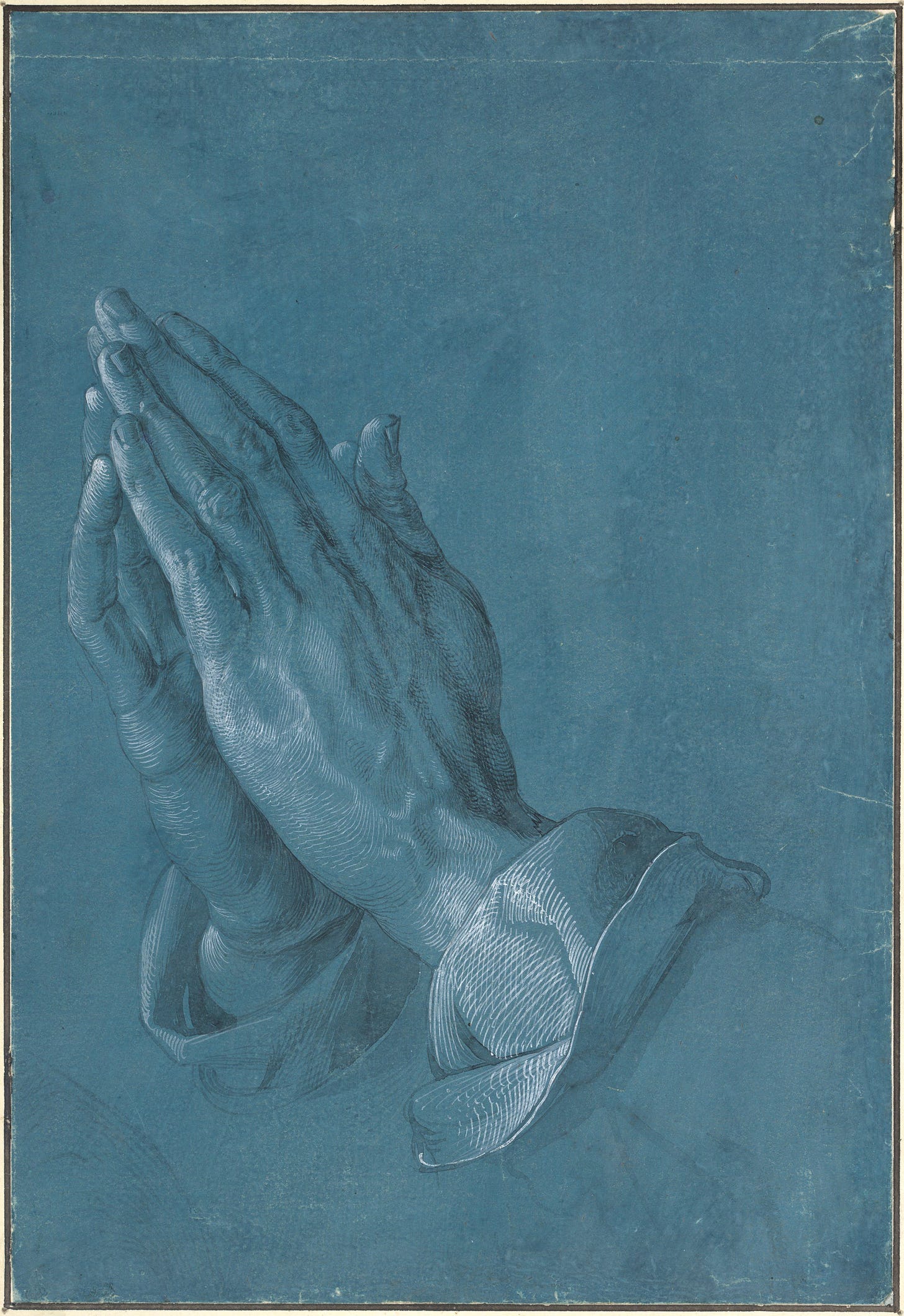 hands in prayer painting by Durer