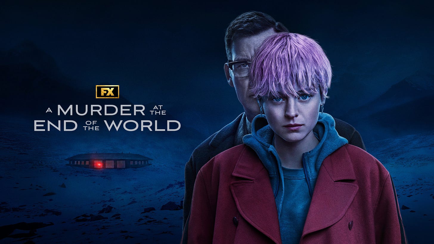 Review of Murder at the End of the World FX Hulu | Double Take TV Newsletter | Jess Spoll