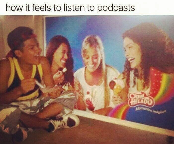 Horror Movie Survival Guide on X: "We'd eat ice cream and talk about horror  movies with you any day, dear listeners. 🍦 #meme #podcastmeme #podcast  #ladypodsquad #womeninhorror #horrorpodcast #horrormoviesurvivalguide  https://t.co/4V6FGAjVie" / X