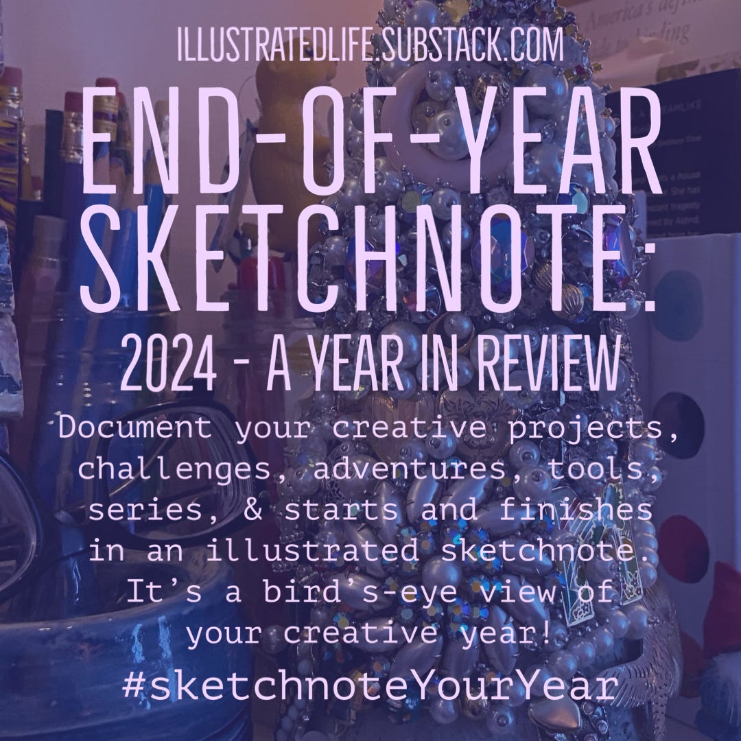 Sketchnote your year