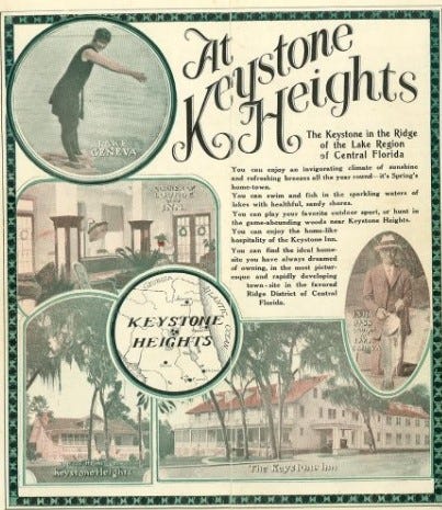 1920s Brochure for Keystone Heights