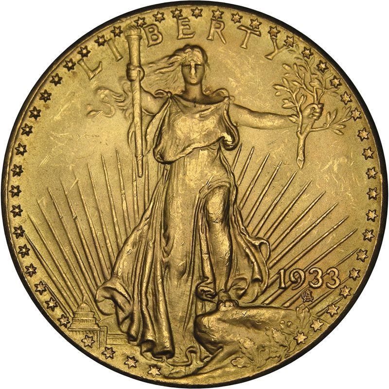 double eagle obverse