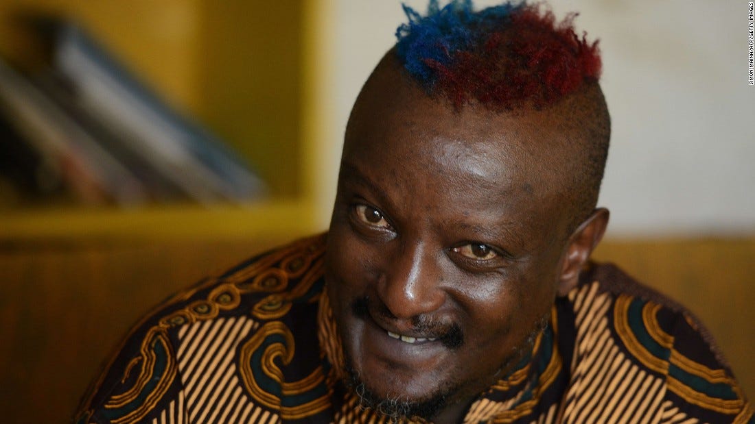 Binyavanga Wainaina: Kenyan author and gay activist Binyavanga Wainaina ...