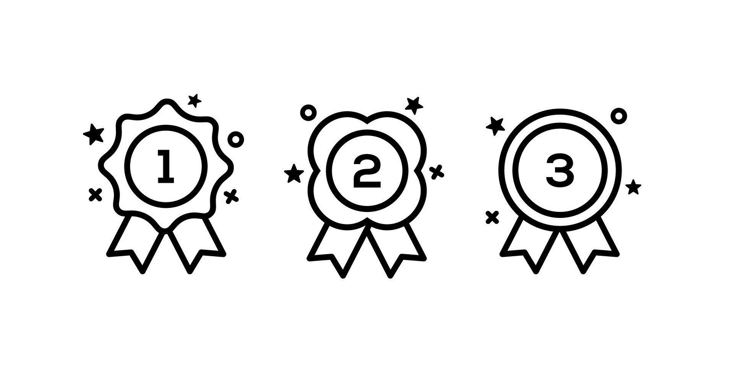 1st 2nd 3rd Place Vector Art, Icons, and Graphics for Free Download