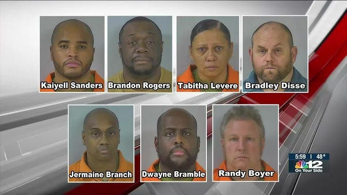 7 Henrico deputies charged with second-degree murder in man's death -  YouTube