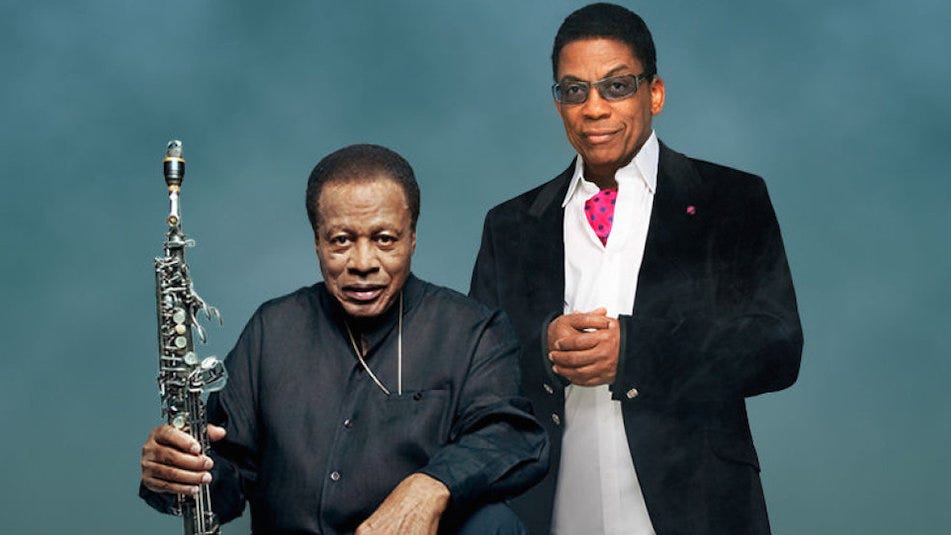SFJAZZ.org | Five Notable Wayne Shorter and Herbie Hancock Collaborations