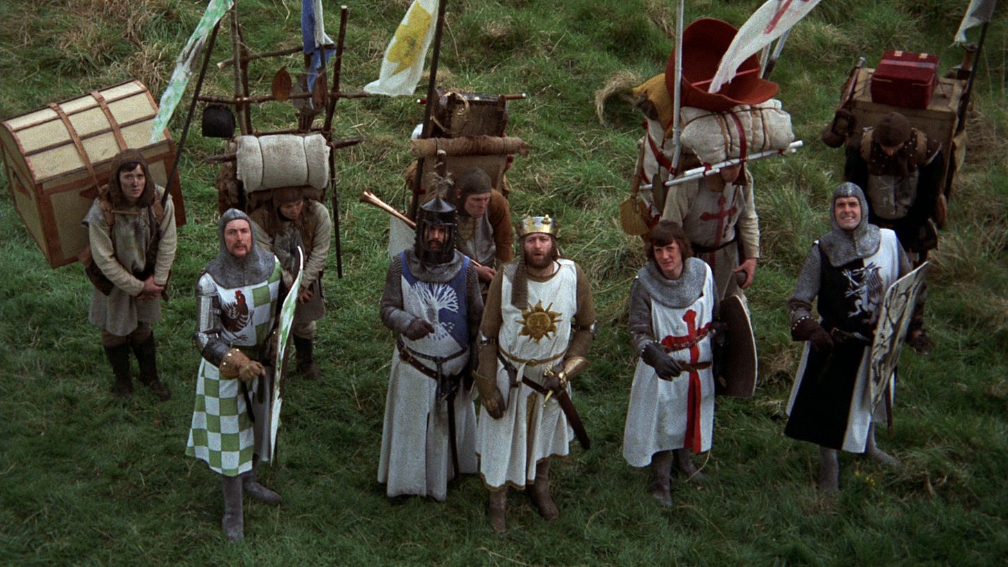 How 'Monty Python and the Holy Grail' Influenced Film By Satirizing It -  The Atlantic