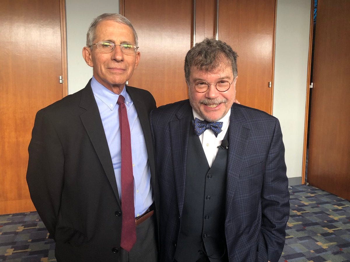 Prof Peter Hotez MD PhD on X: "An honor for me to “tag team” this morning  with my mentor Dr Anthony Fauci ⁦@NIAIDNews⁩ @nih in our ⁦@IDWeek2019⁩  #IDWeek2019 plenary this morning on #