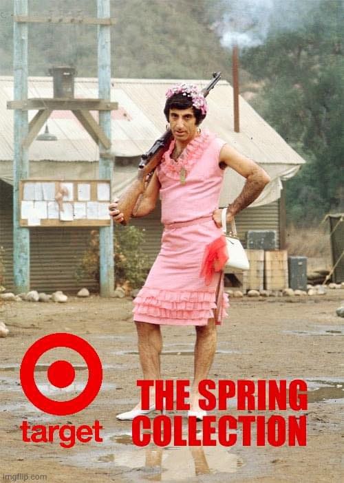 May be an image of 1 person and text that says 'Ο THE SPRING target COLLECTION'