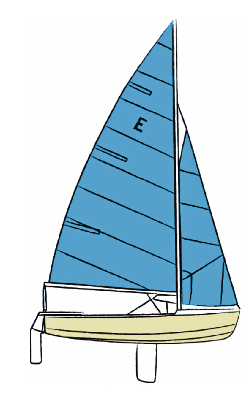 dinghy cruiser sailboat