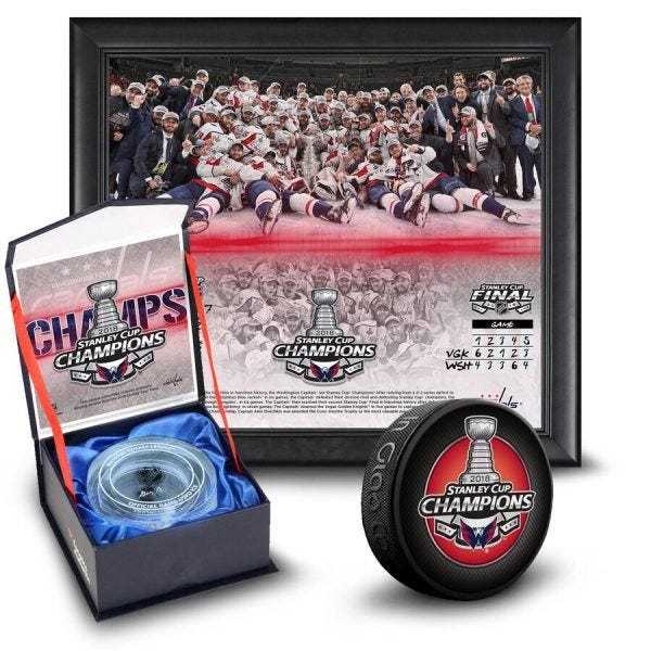 Washington Capitals 2018 Stanley Cup Champions Collectibles Bundle 2019 hottest holiday sport gift ideas