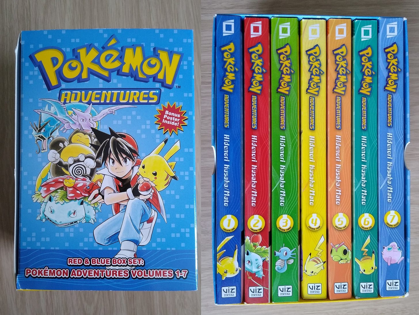 Pokémon Adventures Red & Blue Box Set