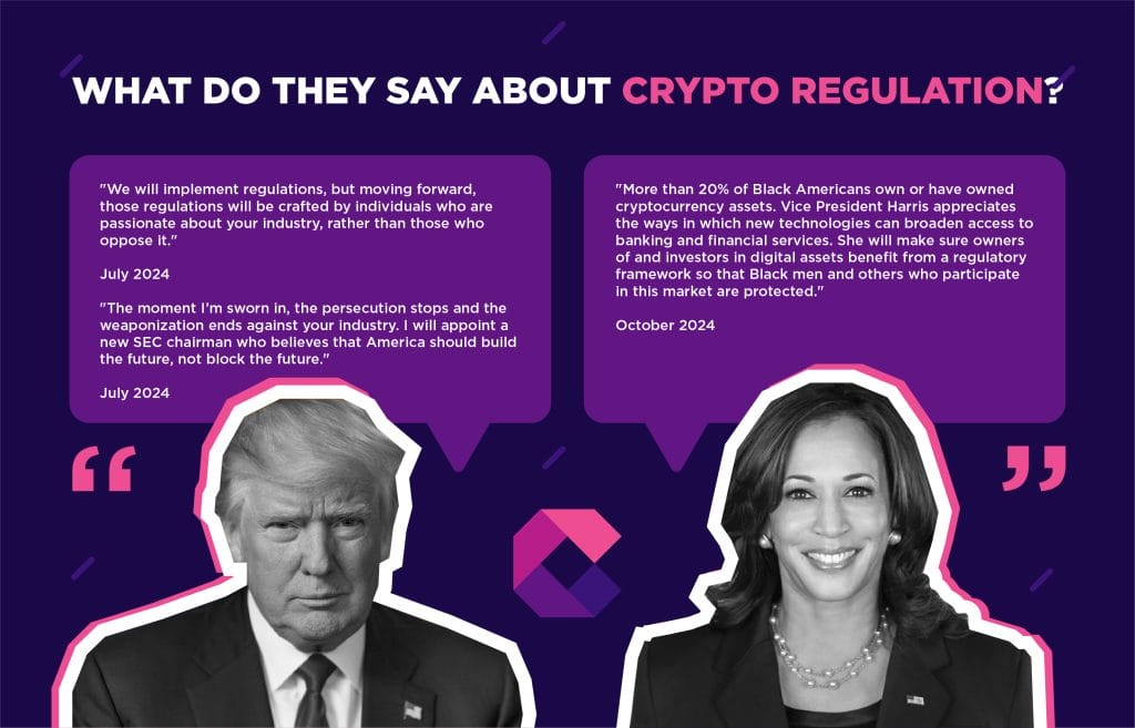 Trump vs Harris on Crypto: Everything You Need to Know