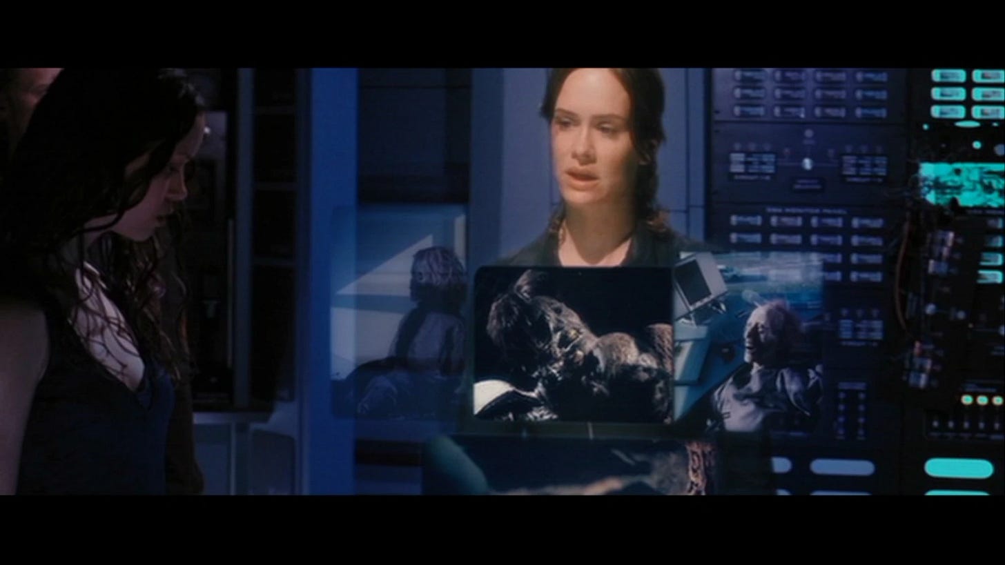 some Karen in film Serenity report before reavers