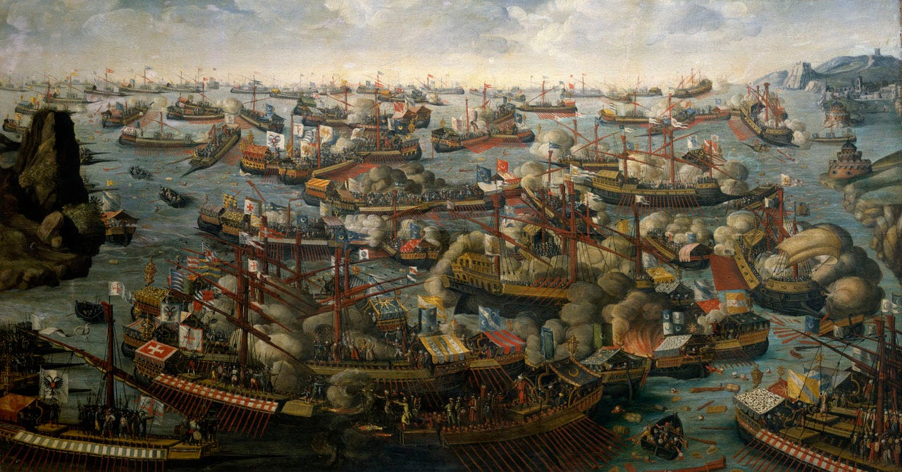 The Battle of Lepanto, 7 October 1571 | Royal Museums Greenwich