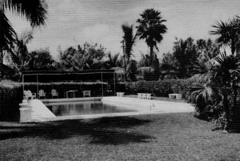Figure 3: Pool of La Casa Reposada in 1940