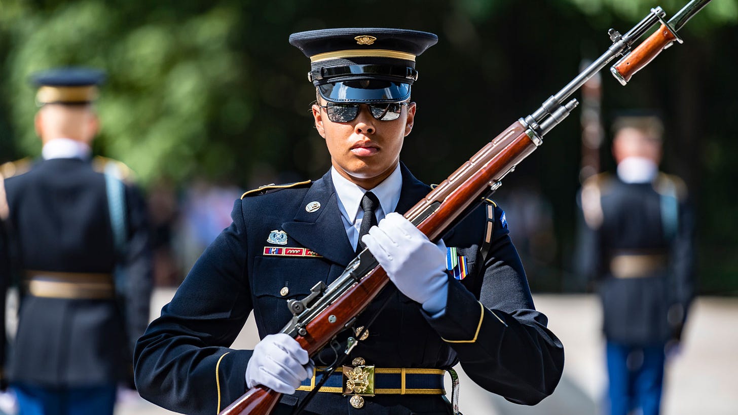 Find out how the US honours its fallen with the Changing of the Guard
