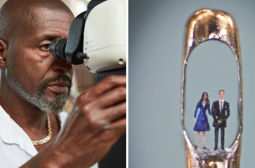 World's Tiniest Masterpieces Channel 4: Willard Wigan's incredible  micro-art | Radio Times