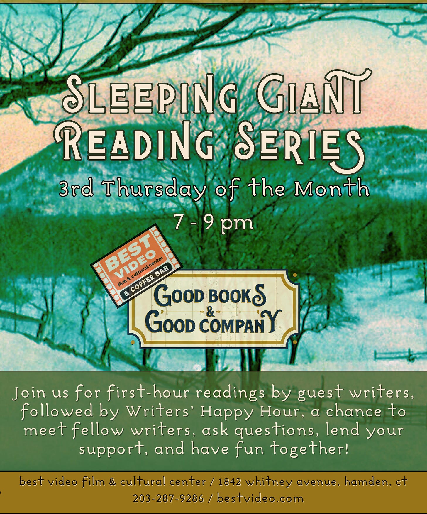 NEW! Sleeping Giant Reading Series