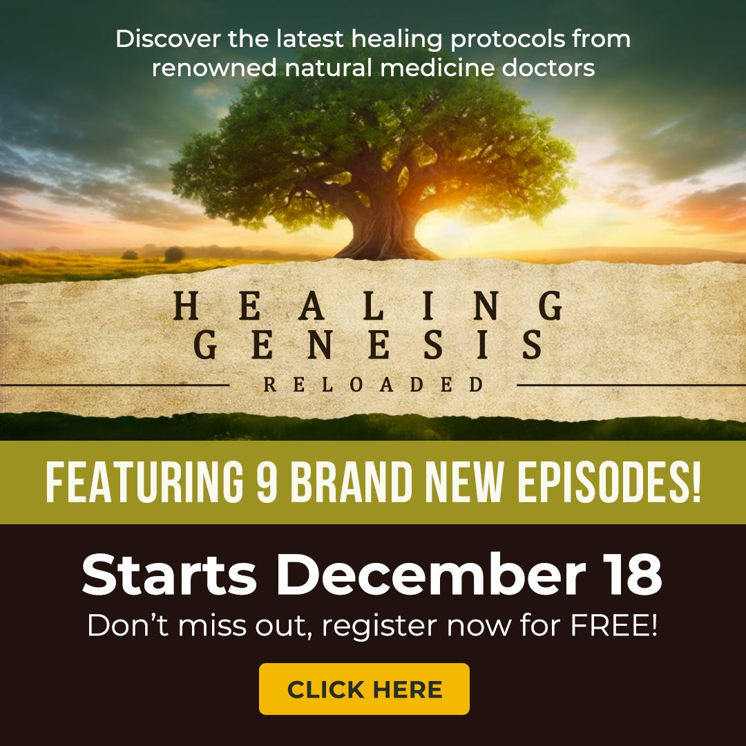 Healing Genesis--starts Monday