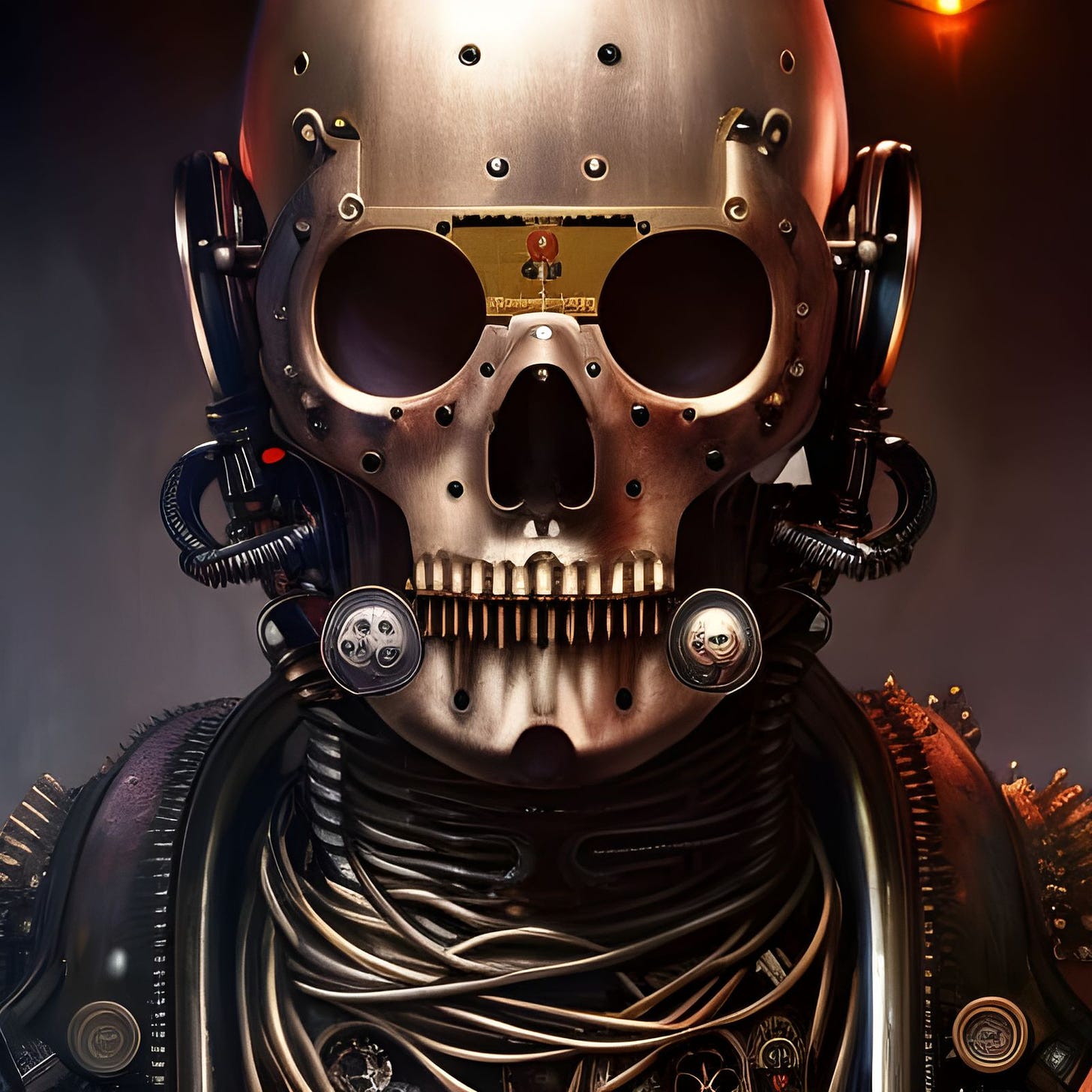 Skull Head - AI Generated Artwork - NightCafe Creator