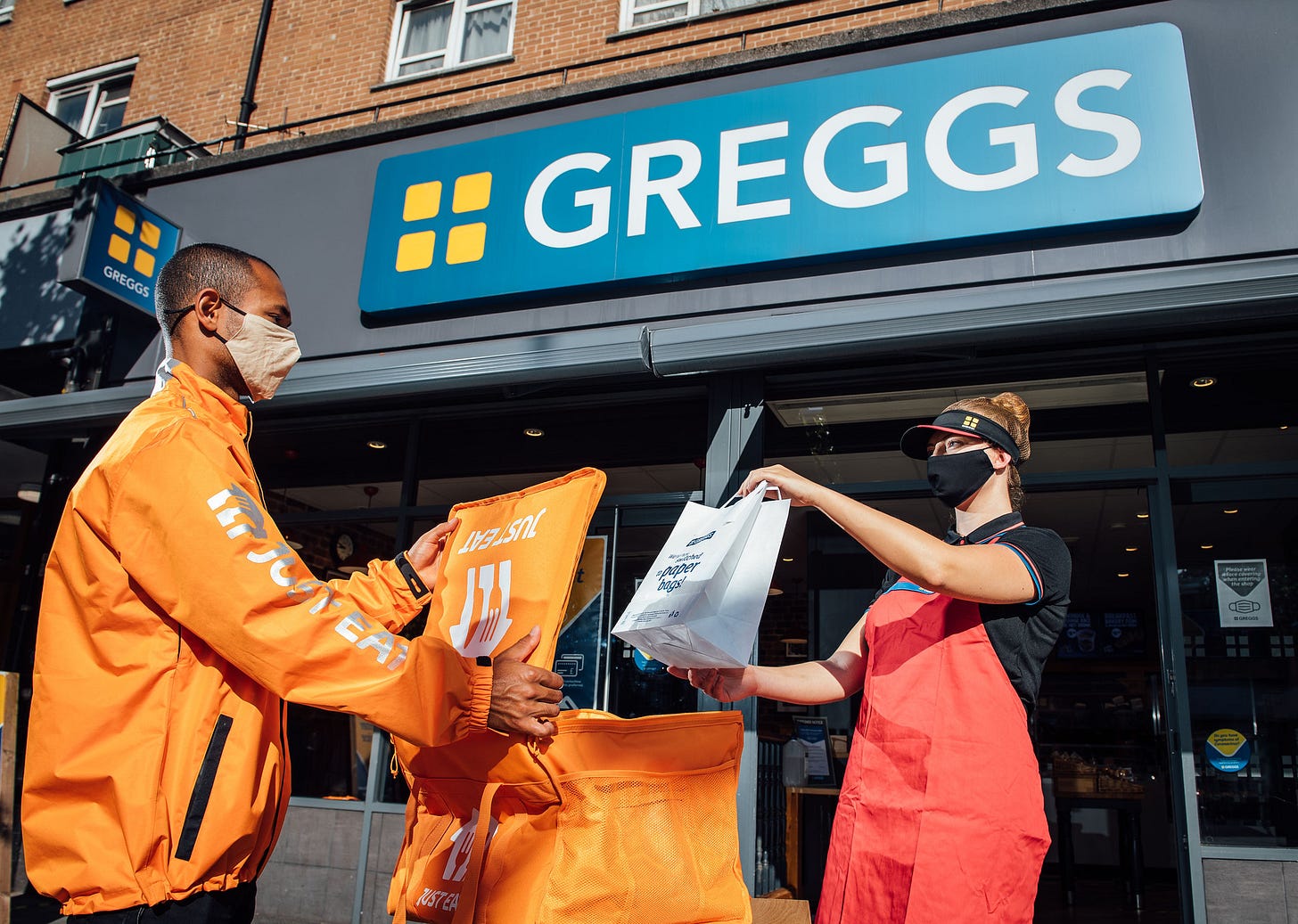 Greggs Delivery on Just Eat now Available in Manchester - About Manchester