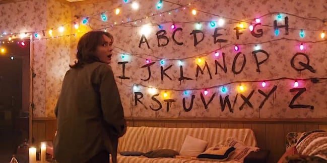 DIY Stranger Things Alphabet Wall - Where to Buy Materials ...